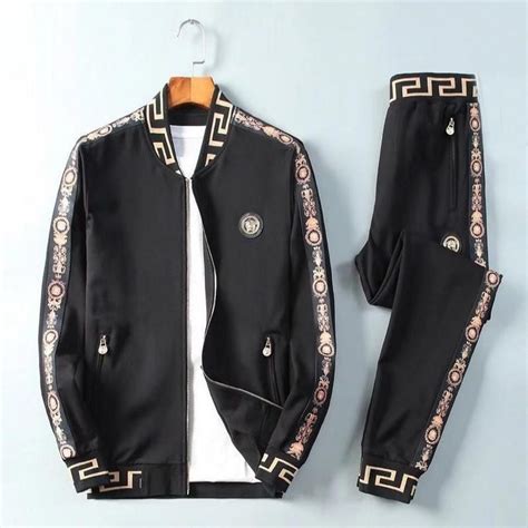 men's versace jackets|Versace tracksuit men's price.